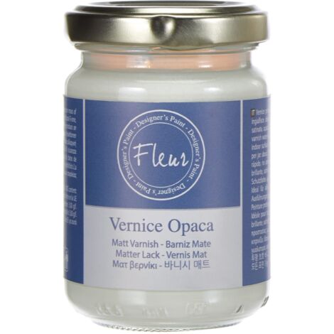Vernice di Finitura Fleur Protezione Finale Trasparente Opaca Lucida Satinata - Finitura: Opaca - Formato: 130 ml