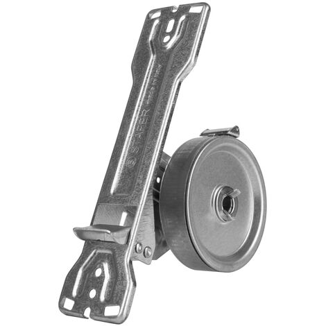 Schellenberg 10220 Avvolgitore da Incasso Maxi per tapparelle avvolgibili, per cinghia tapparella con 23 mm di larghezza e lunghezza massima di 6 m, distanza dei fori 14,2 - 18,4 cm (1/5)