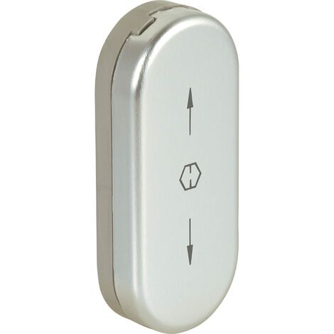 HOPPE 672240 Rosetta per Finestra in Alluminio, Argento, silber eloxiert