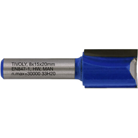 Punta Per Fresa Trend CraftPro C012BX1/4TC | Carburo Di Tungsteno | Gambo 1/4", Diametro 9mm