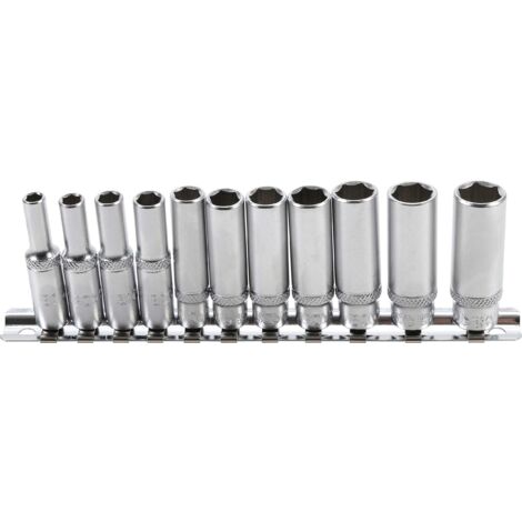 Set 5 Bussole Esagonali Extra Lunghe - 8-14mm Per Attacco 3/8", Per Meccanica E Fai Da Te - Foto 8