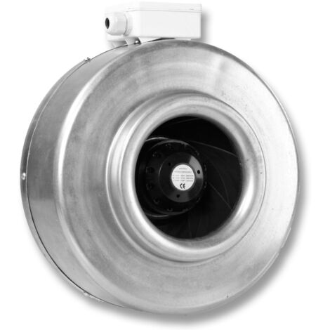 HIT200 di Hydor - Ventilatore centrifugo in linea diam.200mm - 104W - 875m3/h - cod. 003783 - 3 velocità
