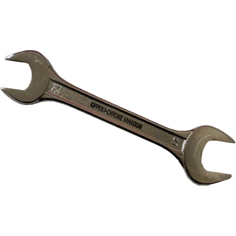 Kippen 1038L - Chiave a Forcella Doppia 24x27 mm. In Acciaio Cromato