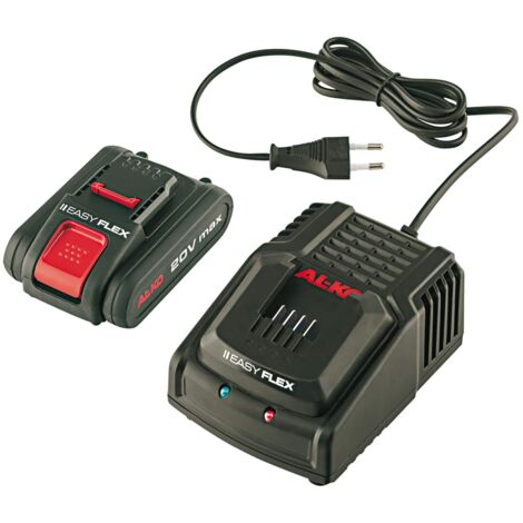 Kit starter batteria Easy Flex con caricatore da 20 V e batteria da 2,5 Ah (1/2)