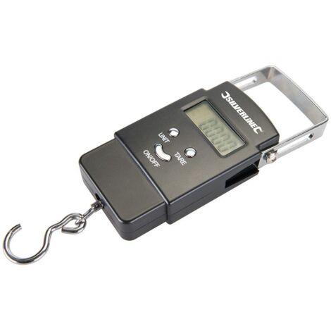 Silverline, 243857, Bilancia tascabile digitale 50 kg