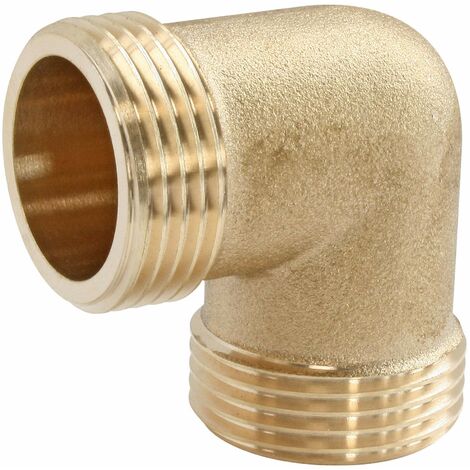 Gomito A 90° In Ottone - Maschio/Maschio 20/27 Per Impianti Idraulici - Foto 9