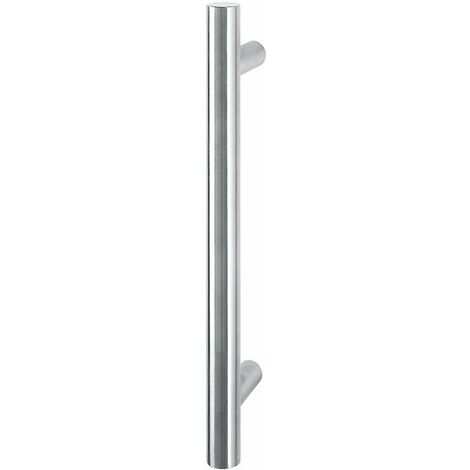 HOPPE E5011 - Maniglia a barra, in acciaio inox opaco, versione dritta, per porta di casa, 2010595