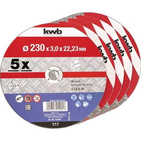 KWB 429690 KRAFTIXX LOT DE 18 MÈCHES POUR PERCEUSE AVEC EMBOUT ROND HSS HM