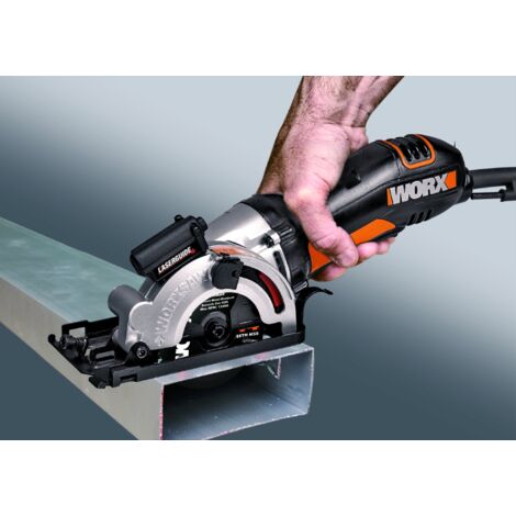 Worx WX426 Sega Circolare Compatta ad Immersione, 400 W, 220 V, Nero