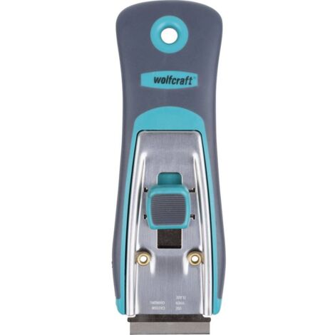 wolfcraft Raschietto in metallo professionale I 4100000 I Per la pulizia professionale di superfici lisce