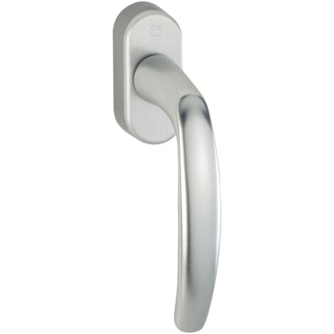 Maniglia per finestra Hoppe 10760880hoppe Atlanta – SECUSTIK 90 °, VK 7 X 32 – 42 mm, argento