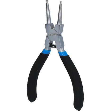 Pinza per anelli Seeger per anelli di fissaggio interni, diritta, 125 mm