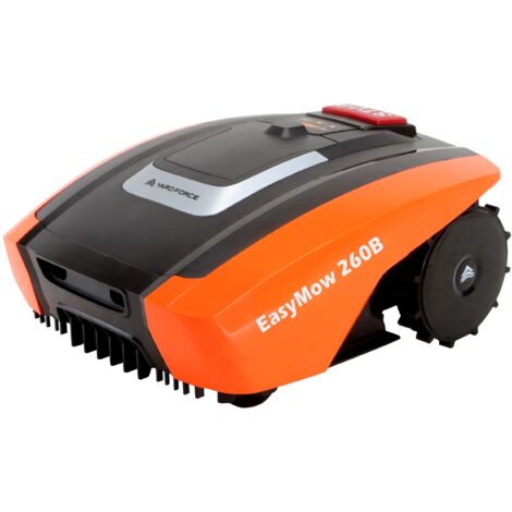 YARD FORCE EasyMow 260B Robot tosaerba fino a 260 mq, a guida autonoma, facile da usare, controllo Bluetooth e app, fino a pendenze 30%, batteria agli ioni di litio da 20 V/2,0 Ah (1/5)