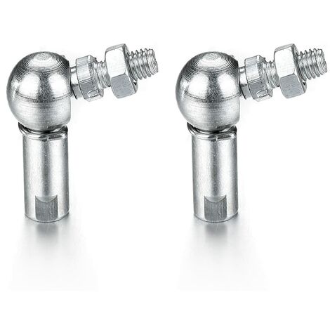 APVMFMKLTG 1 Pz Giunto A Testa Sferica Cuscinetto Terminale A Snodo M5 M6 M8 M10 M12 M14 M16 Filettatura Destra/sinistra Terminali A Snodo Anello Antipolvere Giunto Universale For Auto(No Seal,M14X12 - Foto 10