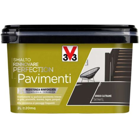 Smalto Rinnovare Perfection Pavimenti Grigio Catrame Satinato 2L