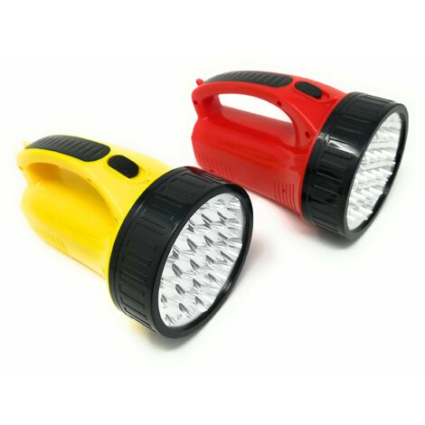 TEMPO DI SALDI Luce Di Emergenza Torcia Portatile Lampada Ricaricabile Bianca 19 Led (1/5)