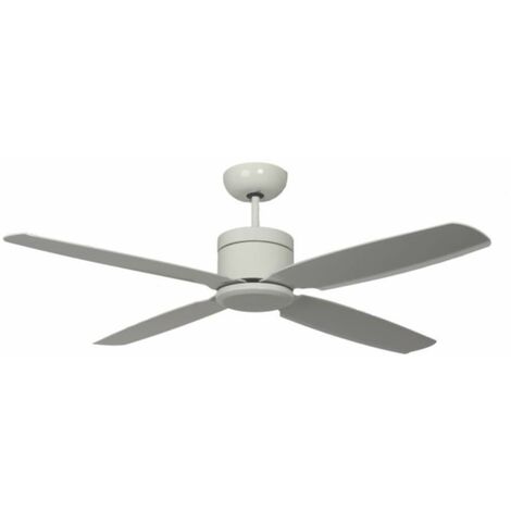 Pepeo Gmbh 132201302 Ventilatore da Soffitto Turno con Telecomando, Bianco, 132 Cm (1/2)