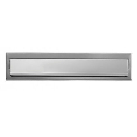 ARREGUI Cassette postali Maxi in acciaio C614 per porte o cancelli esterni, cassetta postale esterna, imboccatura 32,5 x 3 cm, resistente alle intemperie, misure 34,2 x 7,3 cm, nero ruvido