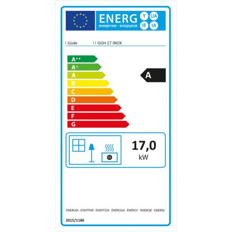 Termoventilatore A Gas Güde GGH17 17 KW - Soffiatore Per Riscaldamento Esterno, Acciaio Inox - Foto 3