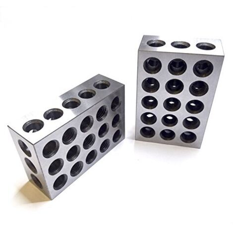 Blocchi Paralleli Metrici QWORK - 2 Pezzi, 25x50x75mm, Per Fresatrici E Macchine Utensili - Foto 5