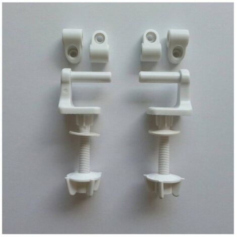 Roca Victoria AI0002900R - Set di cerniere per sedile WC, in resina acetalica