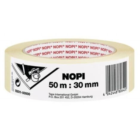 NOPI Nastro adesivo per pittori 50 m, 30 mm