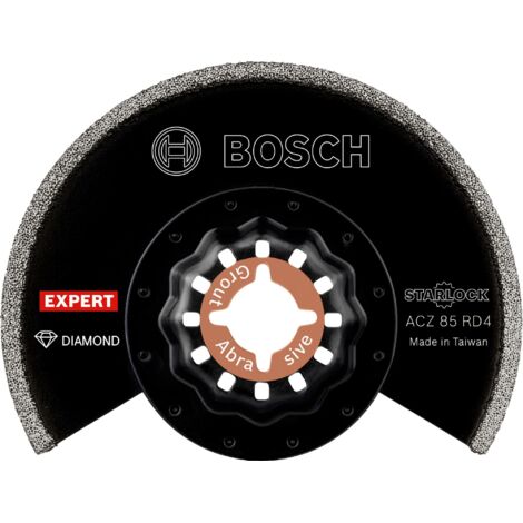 Bosch Professional 10x Lame per utensili multifunzione Expert Grout Lama segmentata ACZ 85 RD4 (per Malta, Ø 85 mm, accessorio Utensile multifunzione)