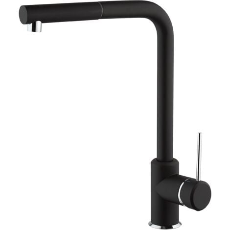 Paini Rubinetto Cucina Monocomando Con Doccetta Estraibile - Granito Avena, Design Moderno E Pratico - Foto 5