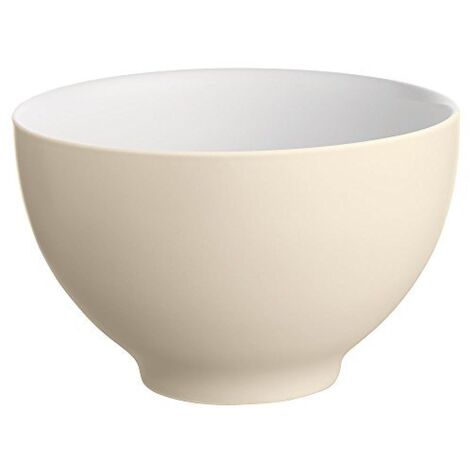 Alessi DC03/3 PY Tonale Ciotola Grande in Ceramica Stoneware, Giallo (1/4)