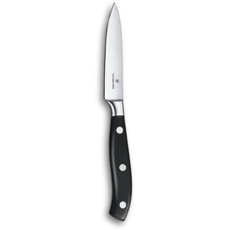 Victorinox, coltello da ufficio Grand Maitre in acciaio inox forgiato, fornito in confezione regalo, nero