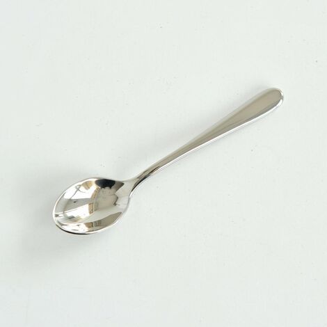 Alessi LCD01/8 Caccia Cucchiaino da Caffè in Acciaio Lucido, Set da 6 (1/4)