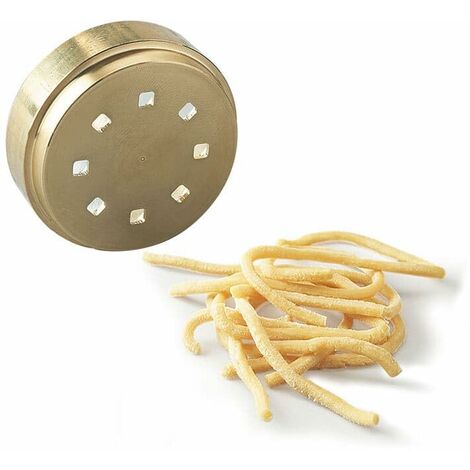 Kenwood Spaghetti Quadri A910/5 Accessorio Trafila in Bronzo per Creare la Pasta Fresca, Made in Italy, Accessorio per Impastatrice Planetaria Compatibile con il Torchio Kenwood, Dotato di Cofanetto