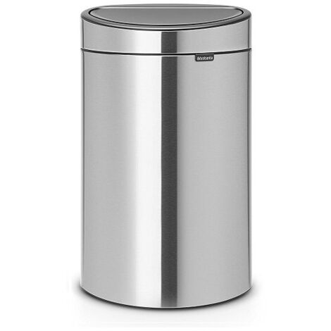Brabantia Touch Bin New Pattumiera, 40 l, Inox Satinato (1/5)