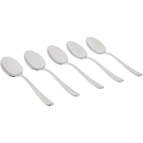 Alessi LCD01/1 Caccia Cucchiaio da Tavola in Acciaio Lucido, Set da 6 (1/2)