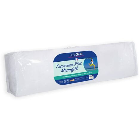 Cuscino Memory Foam Alpes Blanc Freschezza – 40x60 Cm, Viscoelastico 50 Kg/m³, Fodera Rimovibile Lavabile