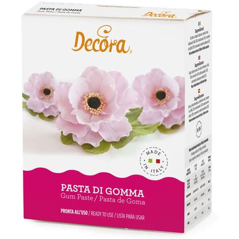 PASTA DI ZUCCHERO NERA 100 gr DECORA