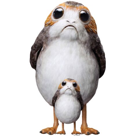 STAR CUTOUTS R2-D2 (The Last Jedi) - Recorte de cartón de taaño Real