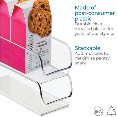 IDesign Organizer Per Cucina - Contenitore Extra Large Senza Coperchio, Con Manico, Per Cassetti E Dispense - Foto 8