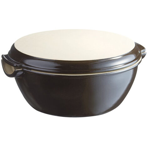 Emile Henry eh509507 Set pane Casa, Ceramica, 32, 5 x 30 x 15 cm, ceramica, Carboncino, 32,5 x 30 x 15 cm (1/5)
