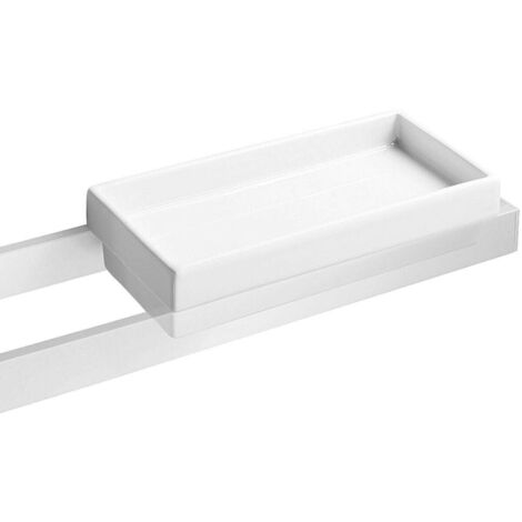 Lineabeta 52803.09 Porta Spugna, Bianco, 14 x 26 x 8 (1/2)