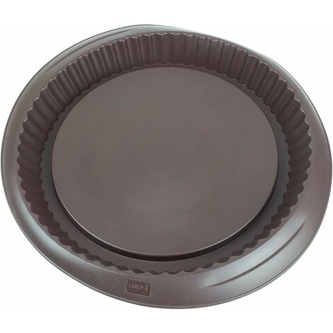Lurch 85007 - Stampo flessibile per torte di frutta, 28 cm, colore: Marrone (1/5)