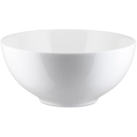 Alessi All Time Insalata Ciotola, Porcellana, Bianco, 163 cl
