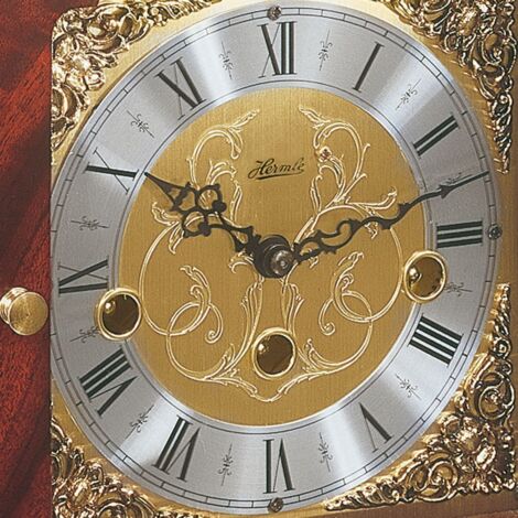 Orologio da tavolo in mogano 4/4 Westminster - Hermle Modello: 22864-070340