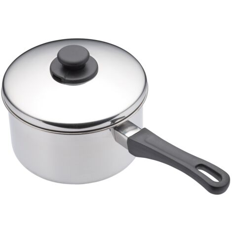 KitchenCraft Casseruola con coperchio di acciaio inox, 12 x 5,5 cm - 640 ml (1/3)