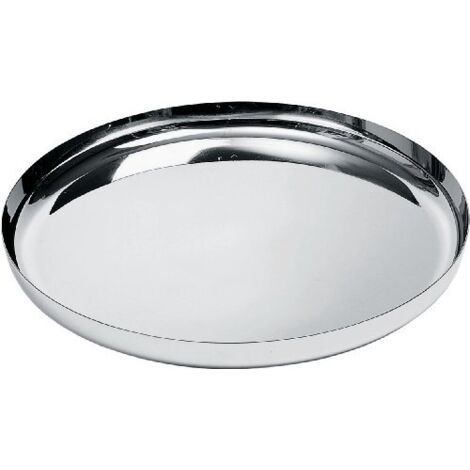 Alessi - JM14/35 L - vassoio rotondo in acciaio inossidabile 18/10 lucido.