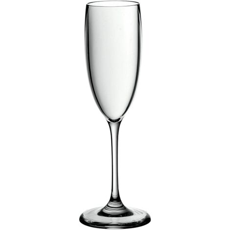 Guzzini Flute, 140 cc Happy Hour, Trasparente, Ø7 x h20 cm (1/2)