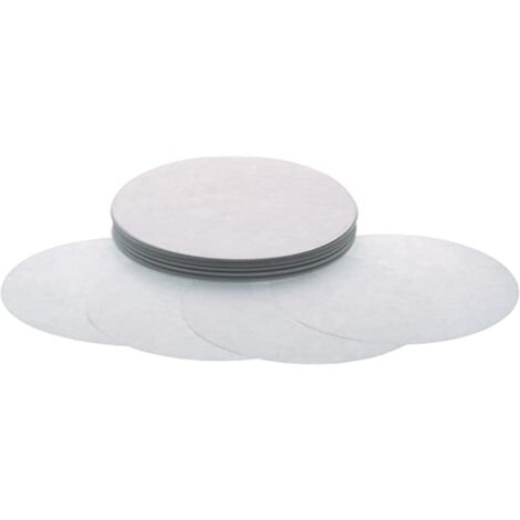 KitchenCraft Dischi in Carta Oleata per Hamburger, Diametro 8,5 cm, Colore Bianco, Confezione da 250 Pezzi (1/3)