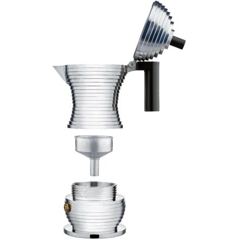 A Di Alessi Alessi AA33/1 Oka Caffettiera Espresso In Fusione Di - 8