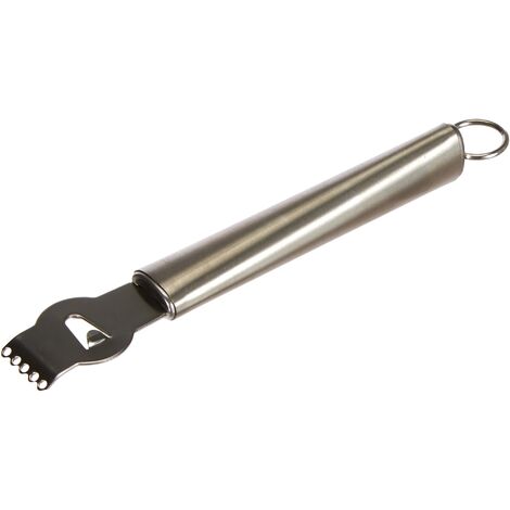 Lagostina - Cucinieri, Decora Limoni con Gancio e Manico Ergonomico, Acciaio Inossidabile, 17 cm (1/4)