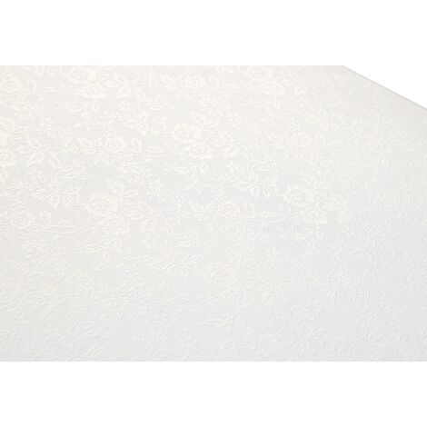 Städter 900042 cake board, piatto rettangolare per torta, in plastica,  bianco, 40 x 30 x 2